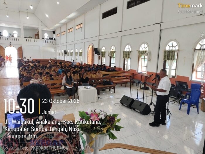 Polres Sumba Tengah Gelar KRYD, Edukasi Jemat GKS Waibakul Tentang Bahaya Narkoba