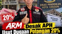 ARM Desak APH Usut Dugaan Potongan 20% Anggaran Revitalisasi Sekolah di Kota Cirebon